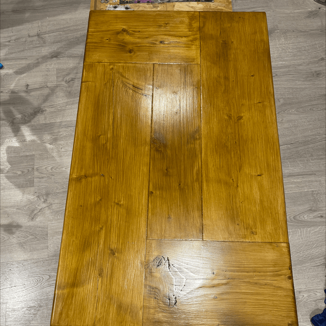 Rustic coffee table